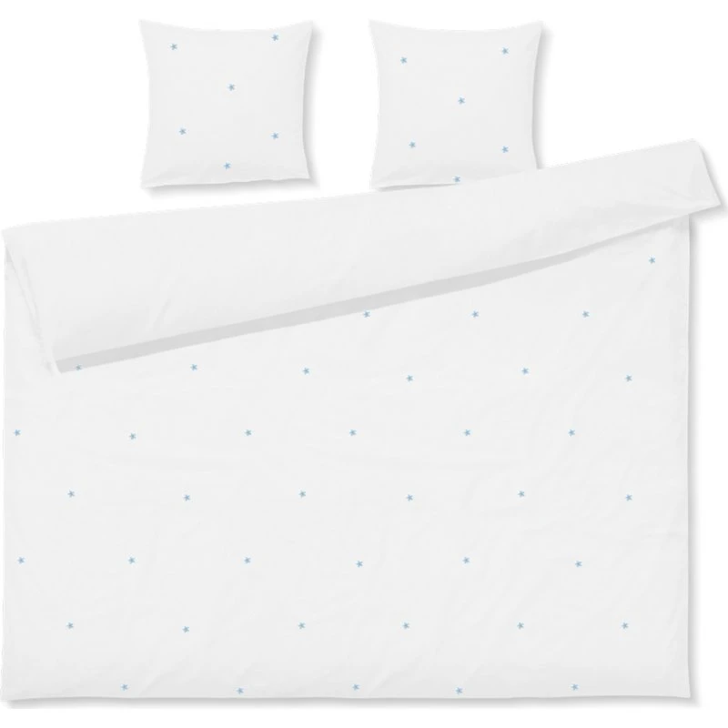 JUNA Daisy Dobbelt Sengetøj 200x220 cm – 100% Økologisk Bomuld