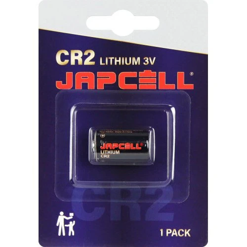 Japcell CR2 Lithiumbatteri 3V, 900 mAh