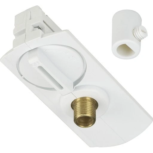 Nordtronic 1F pendeladapter, hvid