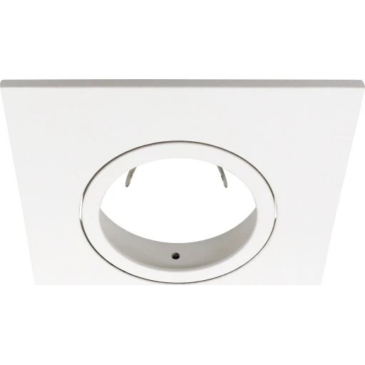 Nordtronic firkantet front til Quick Install G2 og Uni Install G2, hvid