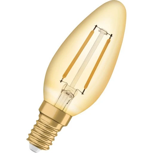 Ledvance Vintage 1906 E14 1,5W 2400K kertepære