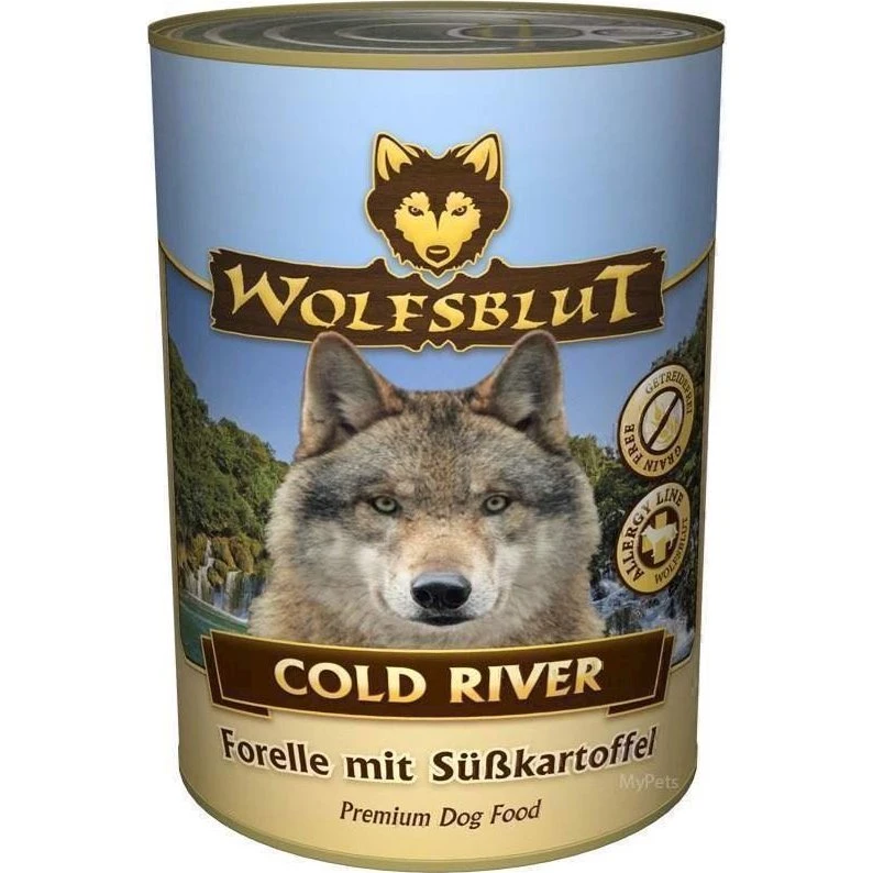 WolfsBlut Cold River Adult Dåsemad, 395g