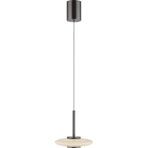 Paul Neuhaus Pure Vitrum mundblæst glaspendel, hvid, Ø220 mm