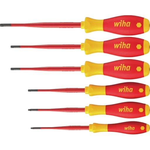 Wiha SoftFinish 1000V Torx Skruetrækkersæt, 6 stk