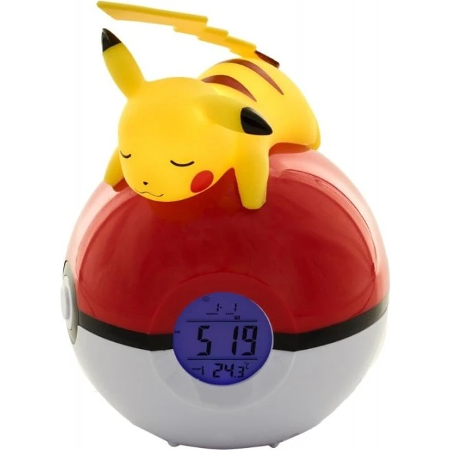 Pokémon Pikachu Lysende Vækkeur FM (52800POKE9)