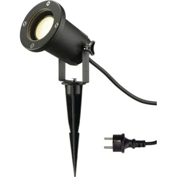 SLV Nautilus Spike XL sort GU10, 11W, 1,5m kabel