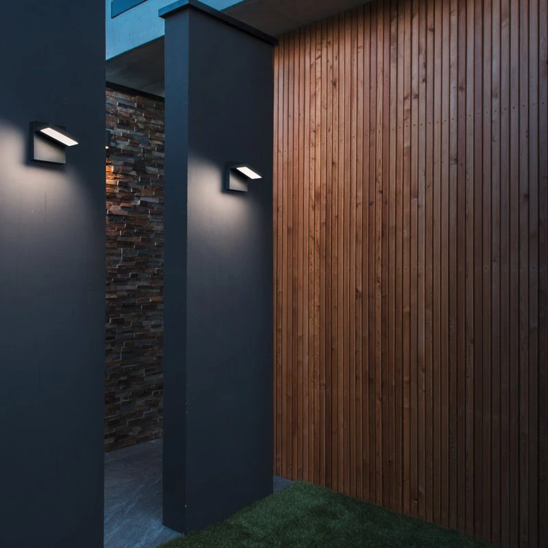 SLV Abridor Udendørs Væglampe IP55 Anthracite, Aluminium, 16,8 cm