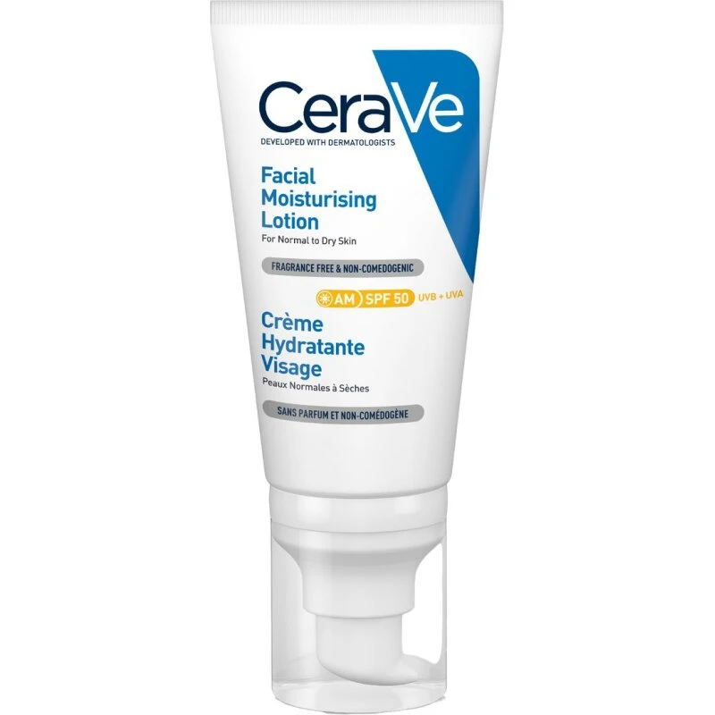 CeraVe Facial Moisturising Lotion SPF50, 52 ml