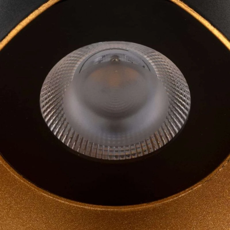 SLV Modela Væglampe Up/Down Sort/Guld, Aluminium, IP65