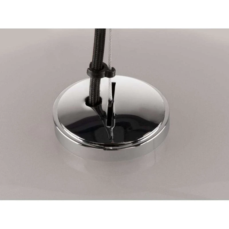 SLV Pantilo Convex 40 Pendel, hvid/krom, Ø40 cm