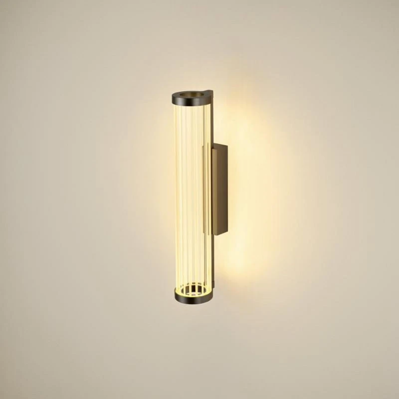SLV Quimera væglampe, mørk bronze, 2700/3000K