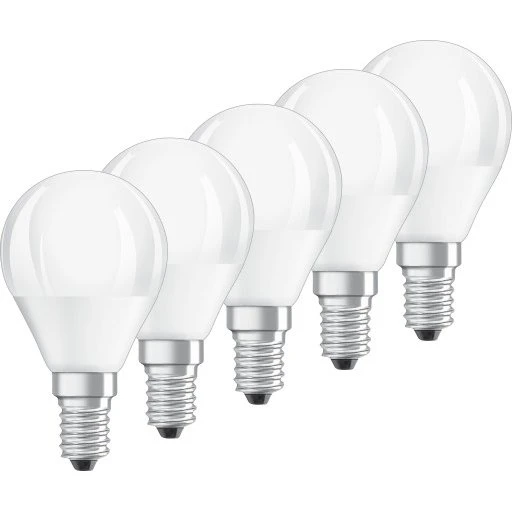 Ledvance Parathom E14 5W 2700K Kronepære 5-pak
