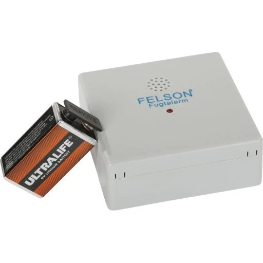 Felson Fugtalarm 5027S med 9V lithiumbatteri