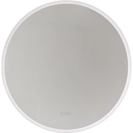 Loevschall Johannesburg Multiwhite spejl med lys, Ø80 cm