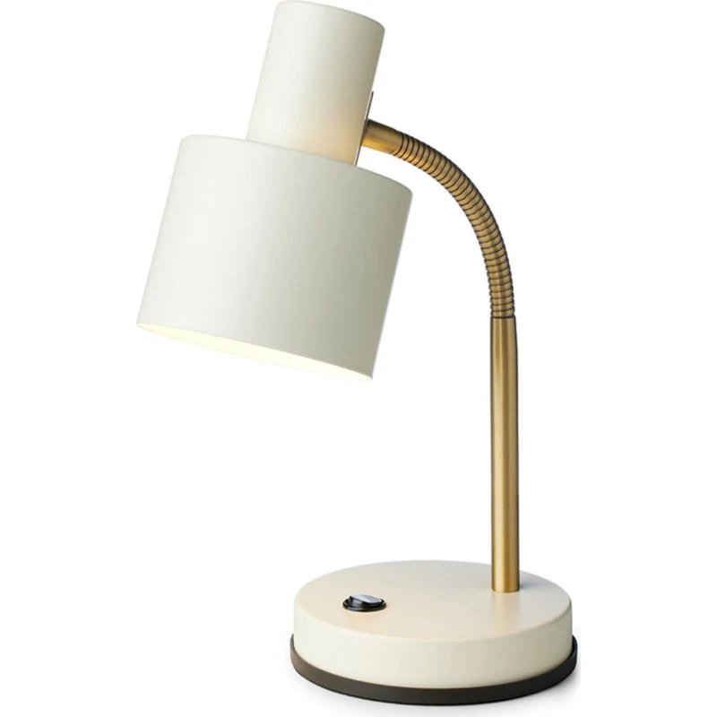 Halo Design Vogue Bordlampe Creme, Metal