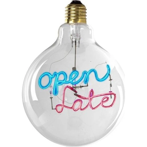 Halo Design Colors Open Late E27 LED-globepære, 3-trins dæmper, 4W
