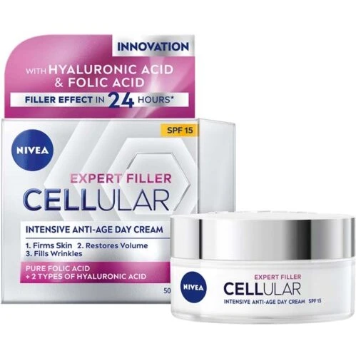 Nivea Cellular Expert Filler Anti-Age Dagcreme SPF15, 50 ml