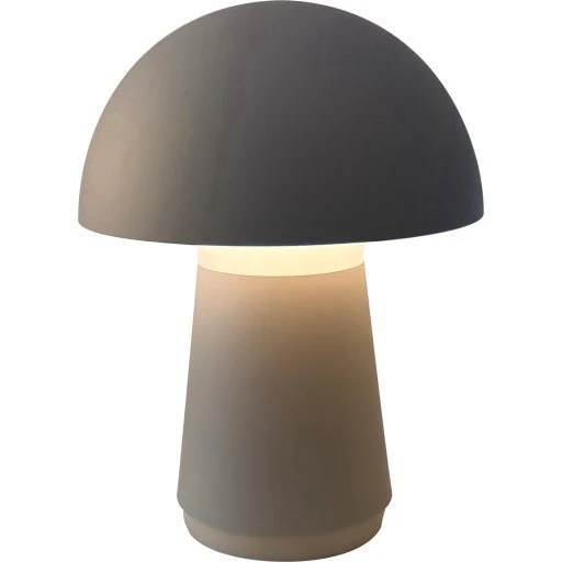 Veli Line genopladelig bordlampe, beige