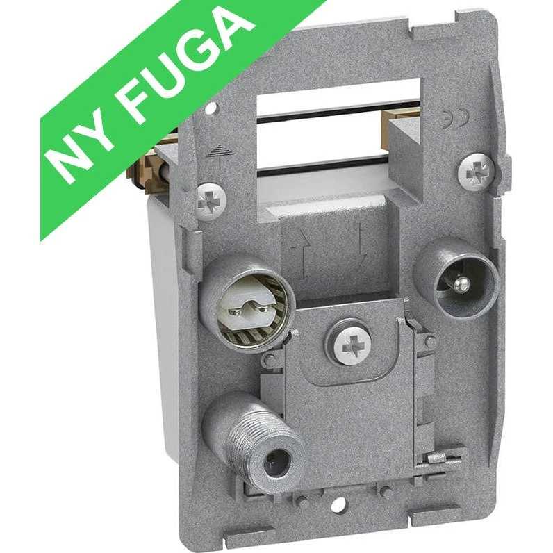 LK Fuga TD272D TV/R/Data slutdåse 65MHz uden afdækning