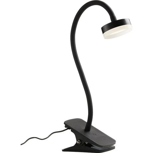 Nielsen Light Tulipan klemmelampe, sort