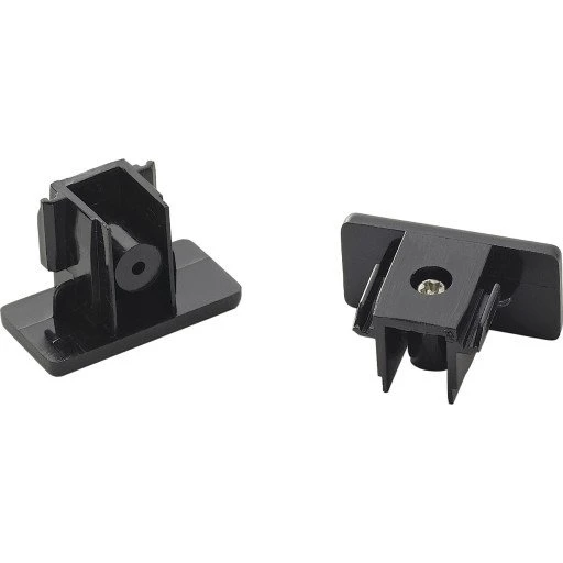 Nordtronic 1F Endestykke, Sort