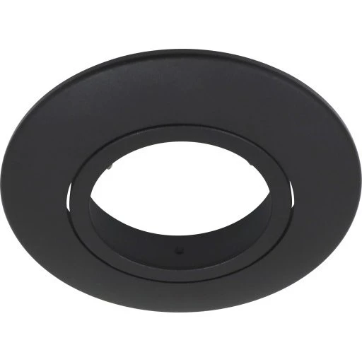 Nordtronic Rund Front til Quick Install G2 & Uni Install G2, Sort