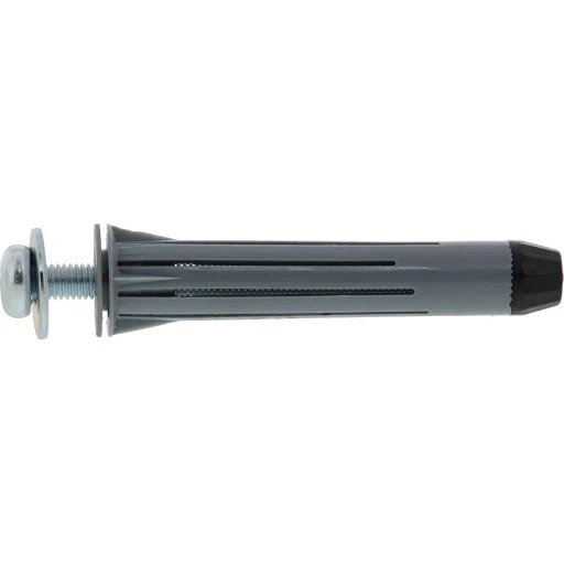 XTECH P Gipsdybel 10 x 60 mm med skrue, 25 stk.