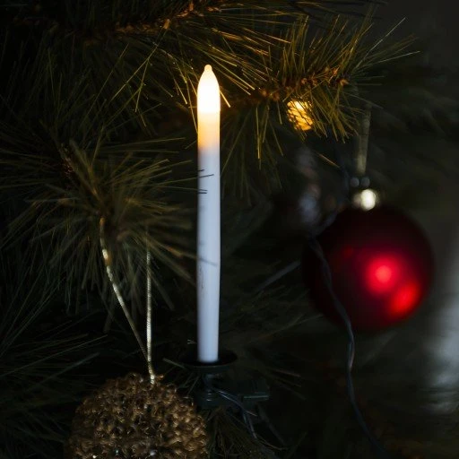 Konstsmide Juletræslys, 25 stk, 16,8 m, ravfarvet