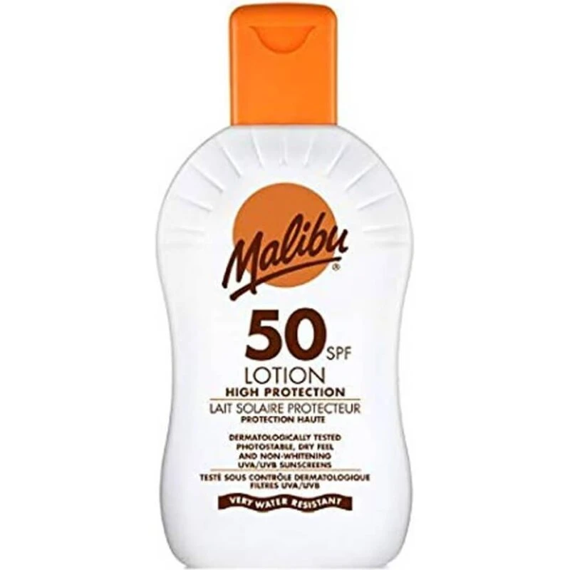 Malibu Sun Lotion SPF50 100 ml - vandafvisende