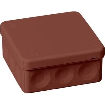 ABB AP9 Forgreningsdåse Rød 86x86x39 mm