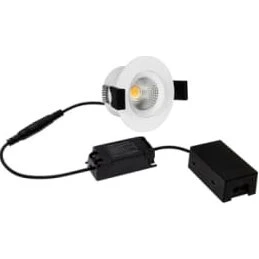 HiluX D3 Tilt360 6W Full Spectrum LED Indbygningsspot 3000K Hvid