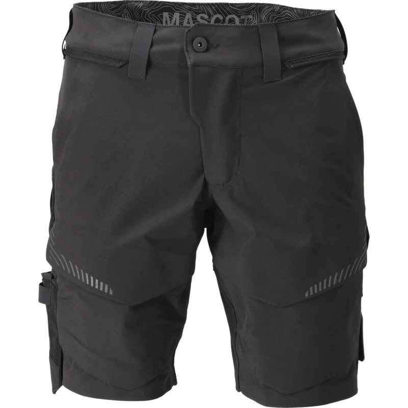 Mascot Customized Arbejdsshorts med Stretch, Sort, 29C46