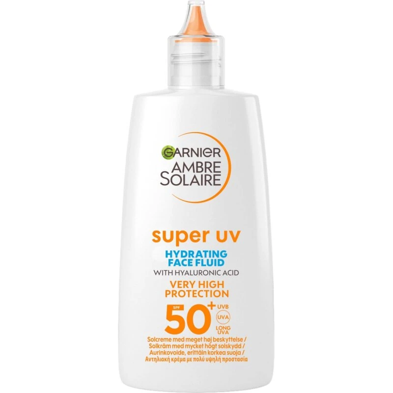 Garnier Ambre Solaire Super UV Hydrating Face Fluid SPF50+ 40 ml