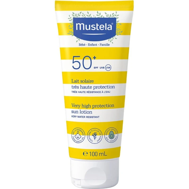 Mustela Niño Solcreme SPF 50+ til børn 100 ml