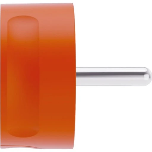 Norm Flad stikprop uden jord, orange