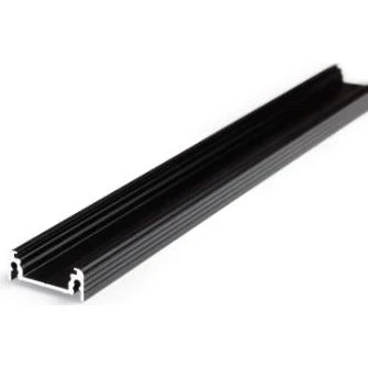 DIOFLEX Alu profil SURFACE14 EF/TY 1m sort