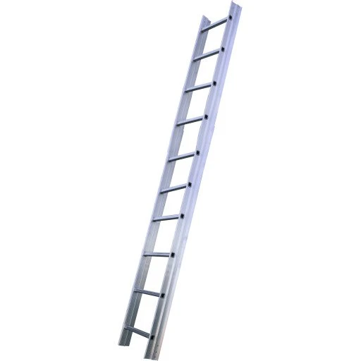 Jumbo Proff Tagstige 3 m, 10 trin – Let aluminium med fri trin