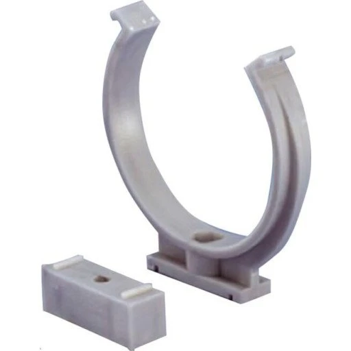 Wavin Wafix rørholder 40 mm grå PP