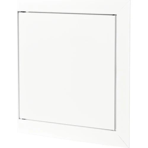 Duka inspektionslem 400x400 mm med magnetlås hvid
