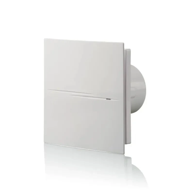 Duka Pro 70 TH Ventilator, 100 mm, Hvid, Fugt- & Tidsstyring