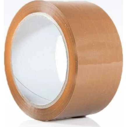Pakketape - brun 50 mm x 66 m, 1 stk