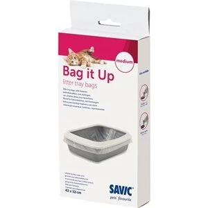 Savic affaldsposer til kattebakker 42 x 32 cm, 12 stk