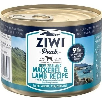 ZiwiPeak Dåsemad Lam & Makrel, 170g