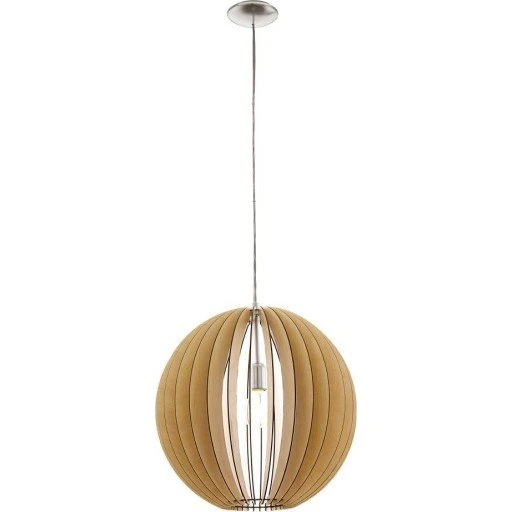 Eglo Cossano Pendel, Ahorn Træ, Ø50 cm