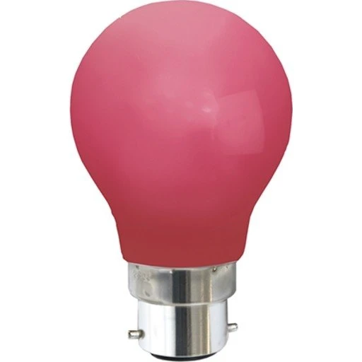 Star Trading Rød B22 LED-pære, 0,7W