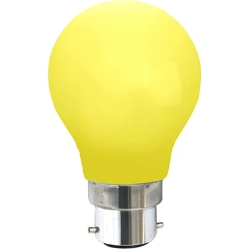 Star Trading B22 0,7W Gul LED Pære