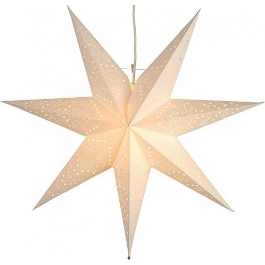 Star Trading Sensy 54 cm julestjerne med lys, hvid