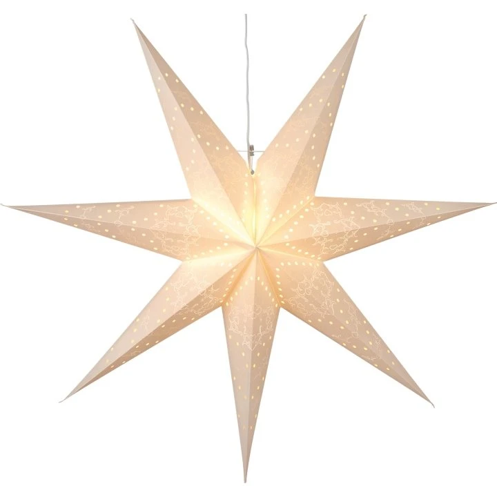 Star Trading Sensy 70 cm julestjerne med lys, hvid