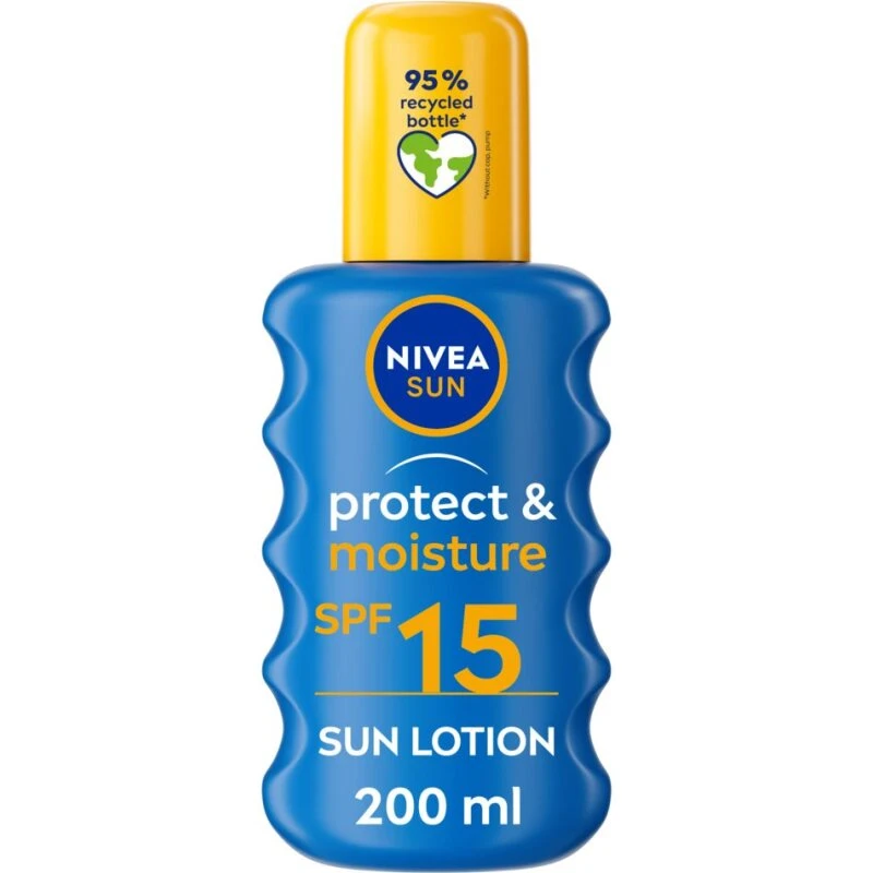 Nivea Sun Protect & Moisture Spray SPF 15, 200 ml