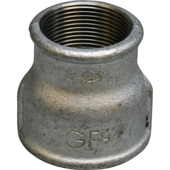 Varmgalvaniseret formmuffe 1" x 3/4"